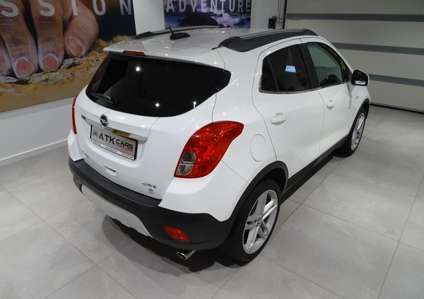 Opel Mokka cena 52900 przebieg: 140100, rok produkcji 2015 z Żabno małe 172